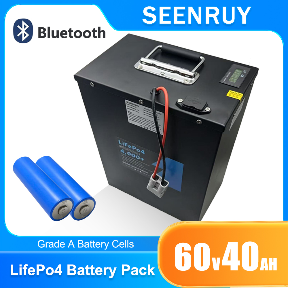 60V 50Ah Electric Scooter Battery - Batterie LifePO4 60V 40AH de capacité