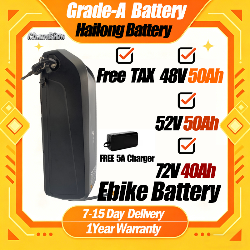 60V 50Ah Electric Scooter Battery - Batterie de vélo électrique 48V 50AH