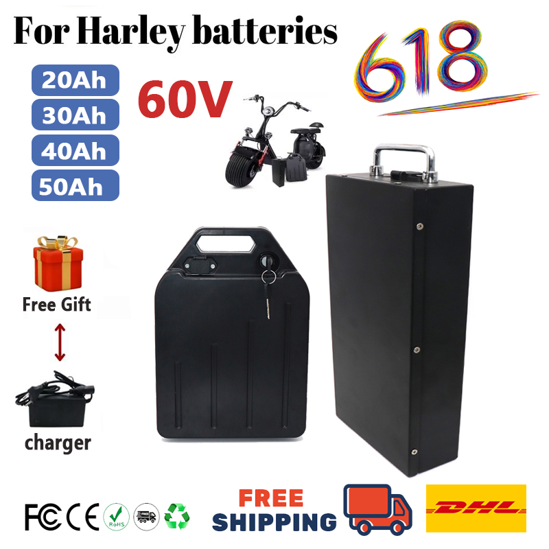 Batterie pour moto électrique  - 60V 50Ah Electric Scooter Battery avis et prix