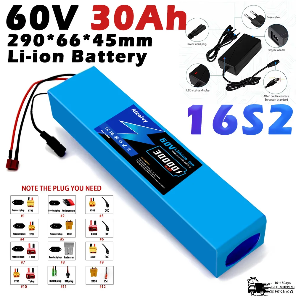 Batterie Lithium-Ion améliorée - 60V 50Ah Electric Scooter Battery avis et prix